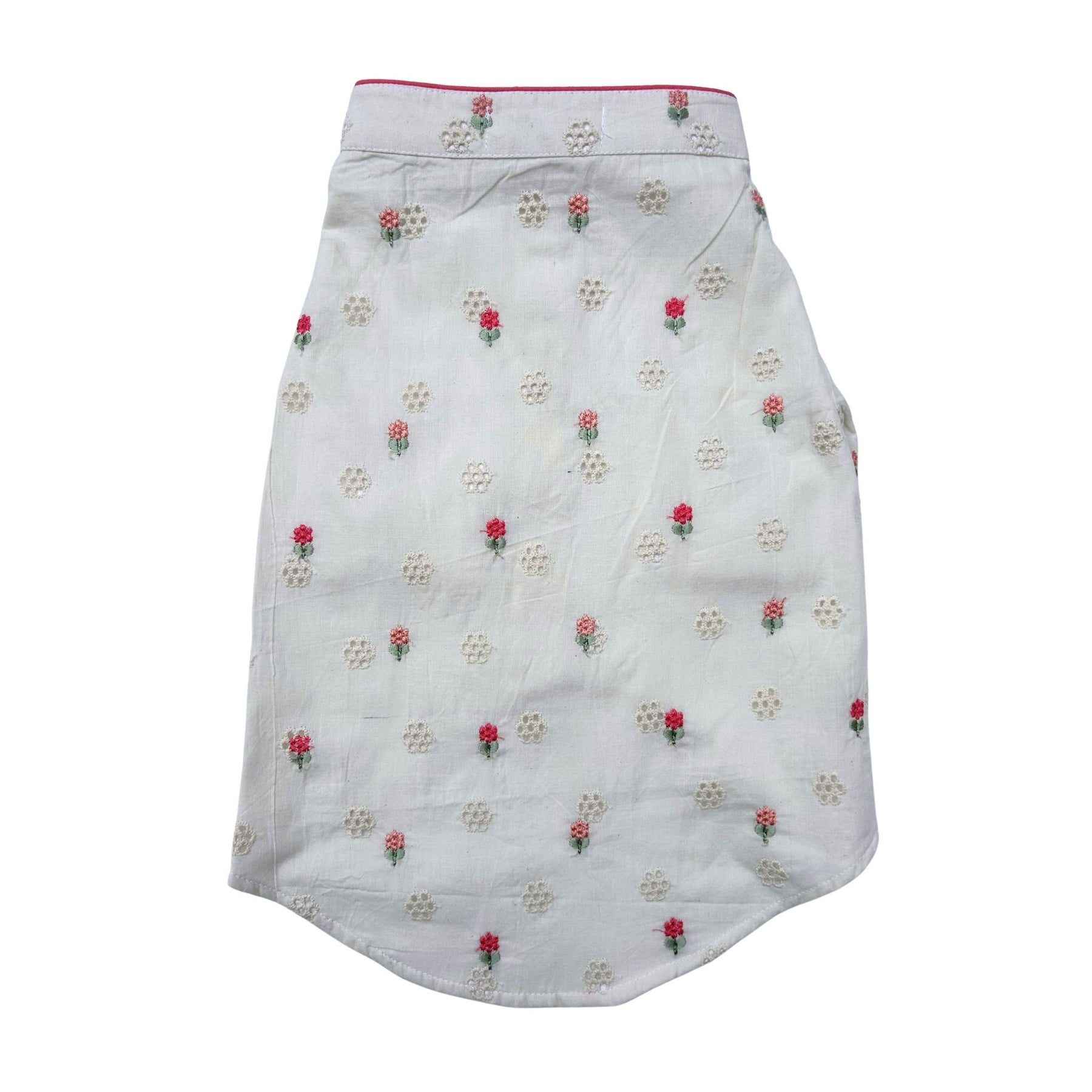 PINK LACE FLORAL KURTA + PAW-SOME RAKHI FOR DOGS AND CATS