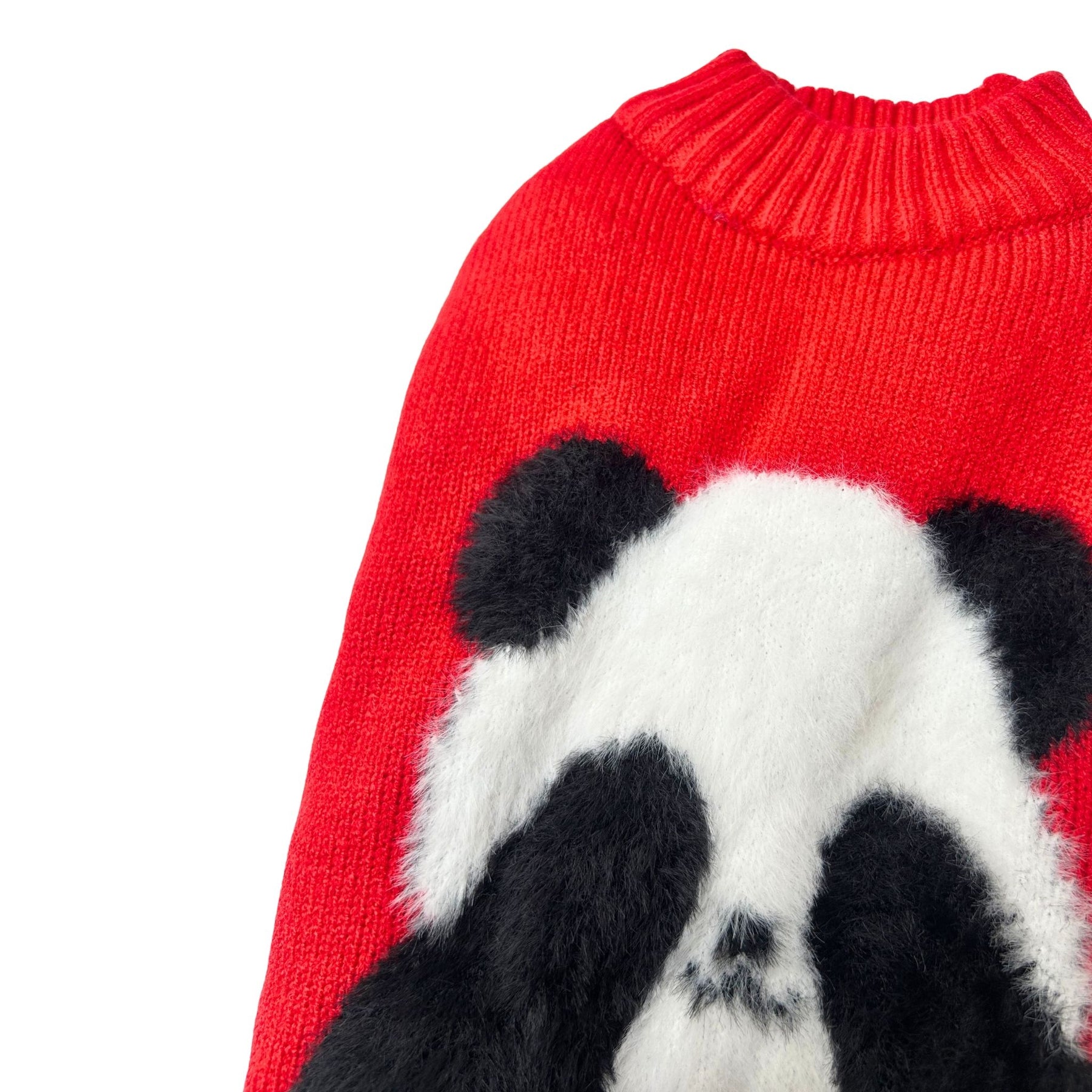 RED PANDA DOG SWEATER