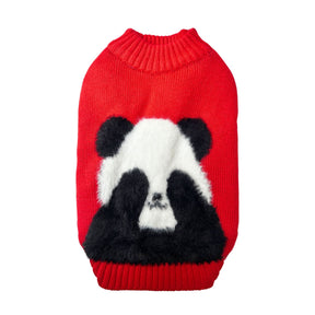 RED PANDA DOG SWEATER