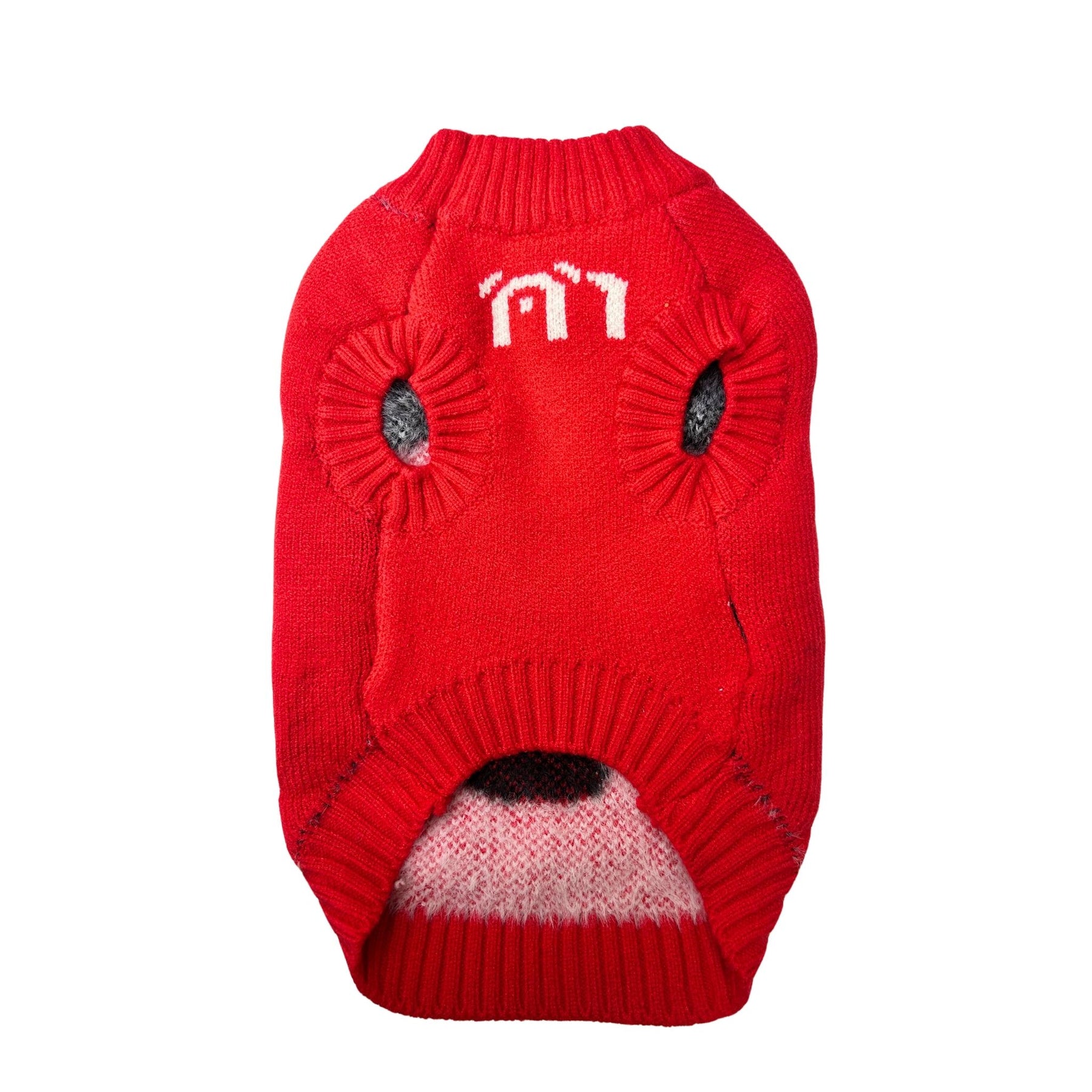 RED PANDA DOG SWEATER