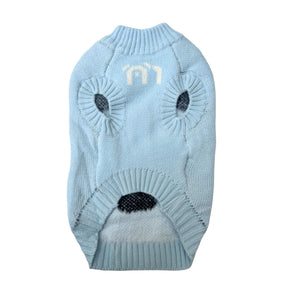 BLUE PANDA DOG SWEATER