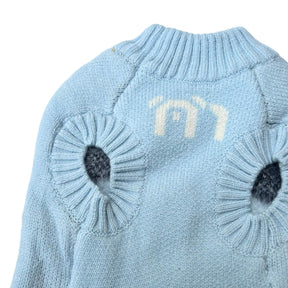BLUE PANDA DOG SWEATER