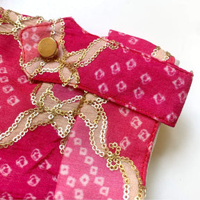 SHADES OF PINK DOG KURTA