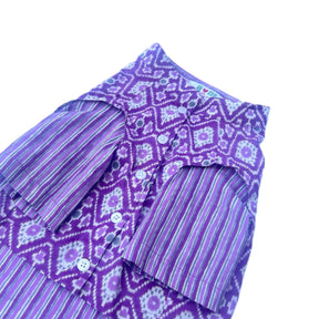 ROYAL PURPLE WAISTCOAT DOG KURTA