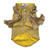 YELLOW LEAF DOG KURTA