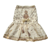 OFF-WHITE NOOR HAND EMBROIDERED ANARKALI FOR DOGS AND CATS