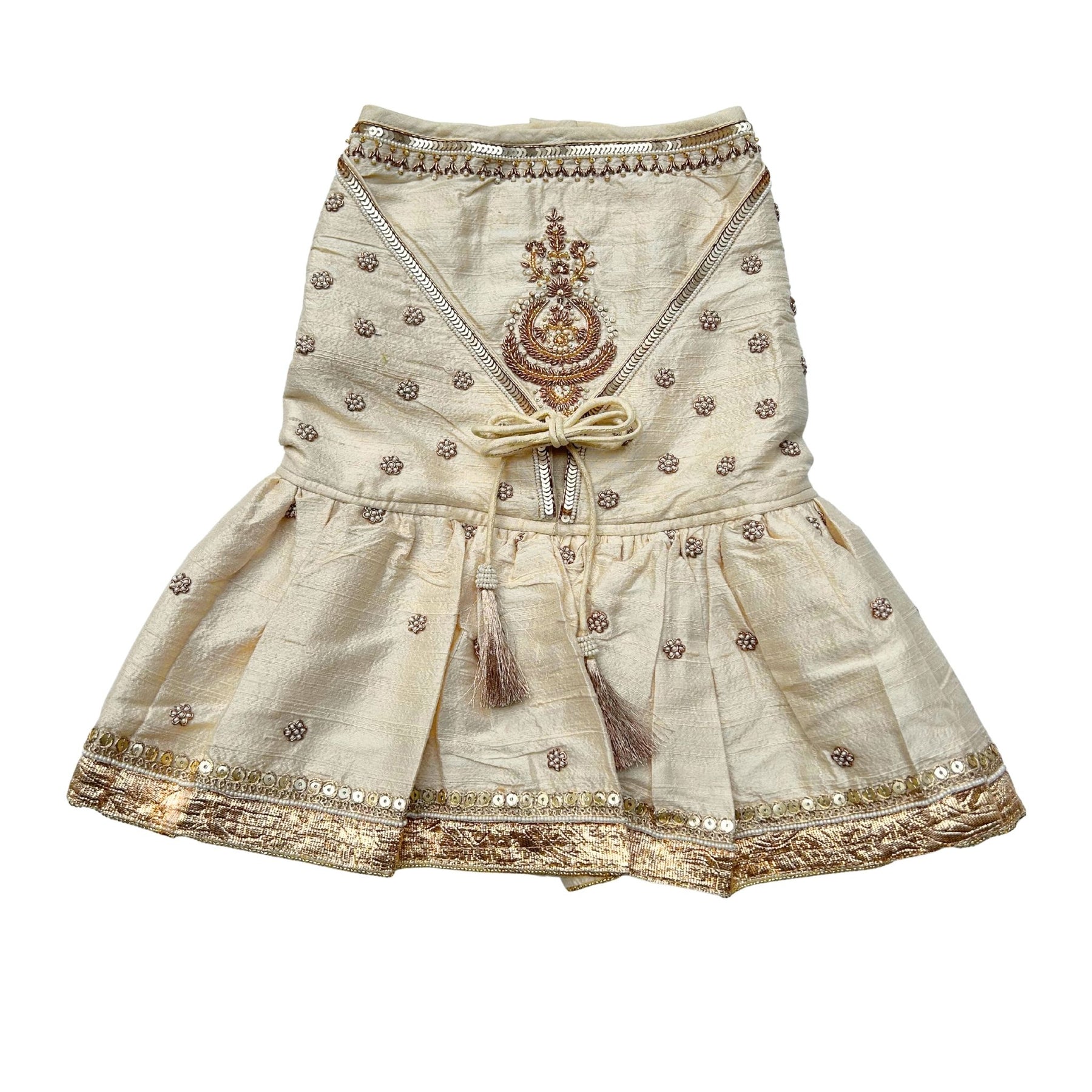 OFF-WHITE NOOR HAND EMBROIDERED ANARKALI FOR DOGS AND CATS