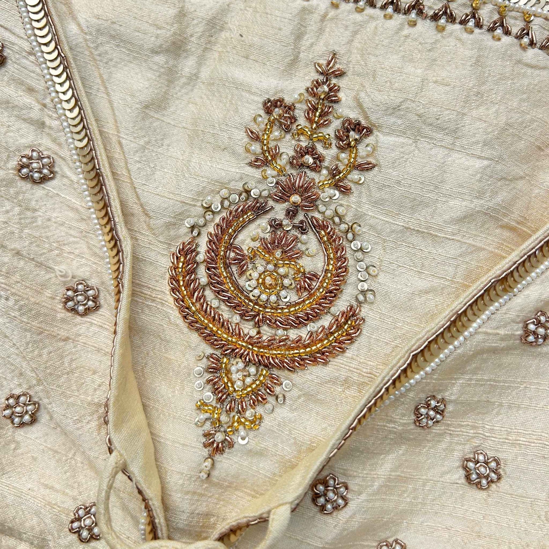 OFF-WHITE NOOR HAND EMBROIDERED ANARKALI FOR DOGS AND CATS