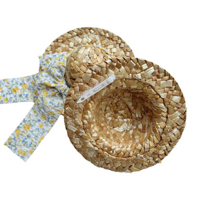 BLOSSOM BOW HAT FOR DOGS AND CATS