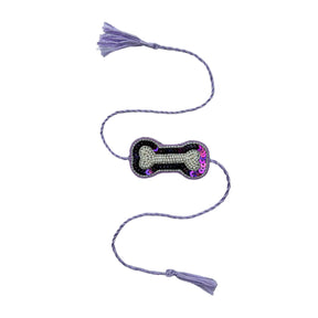 PURPLE PEARL RAKHI FOR DOGS AND CATS