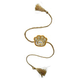 YELLOW PAW-SOME RAKHI FOR DOGS AND CATS