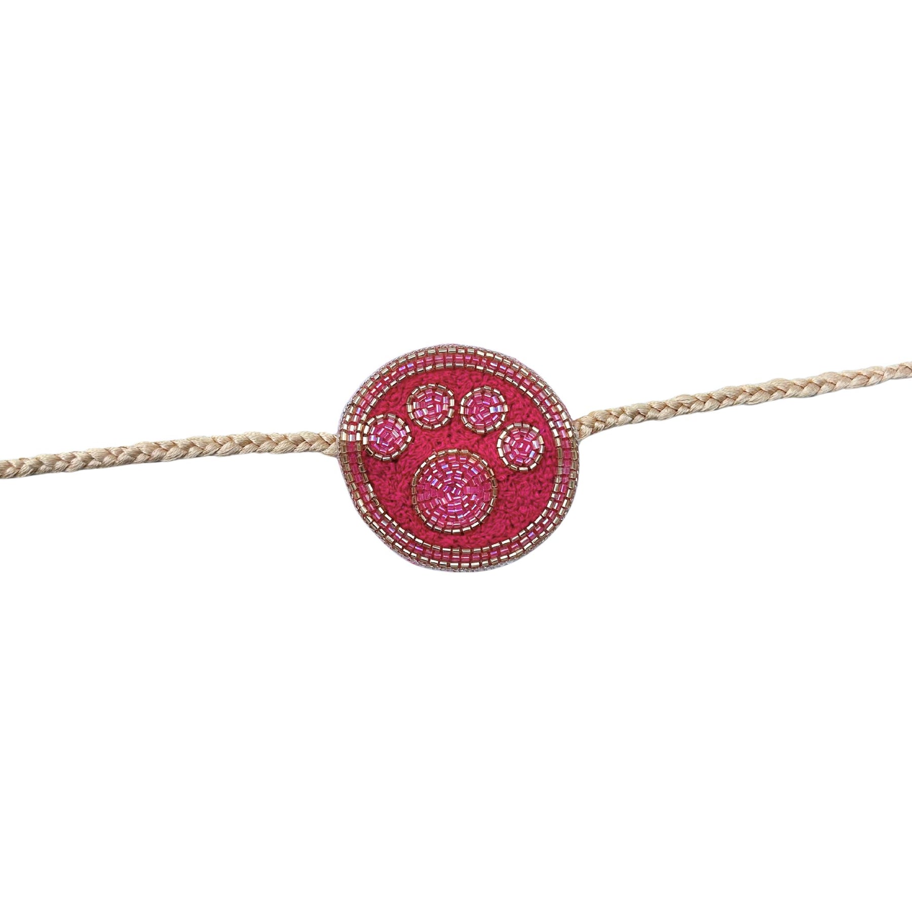 PINK PAW RAKHI FOR DOGS AND CATS