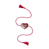 PINK HEART RAKHI FOR DOGS AND CATS
