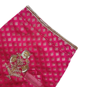 HOT PINK GENDA PHOOL HAND EMBROIDERED SHERWANI FOR DOGS AND CATS
