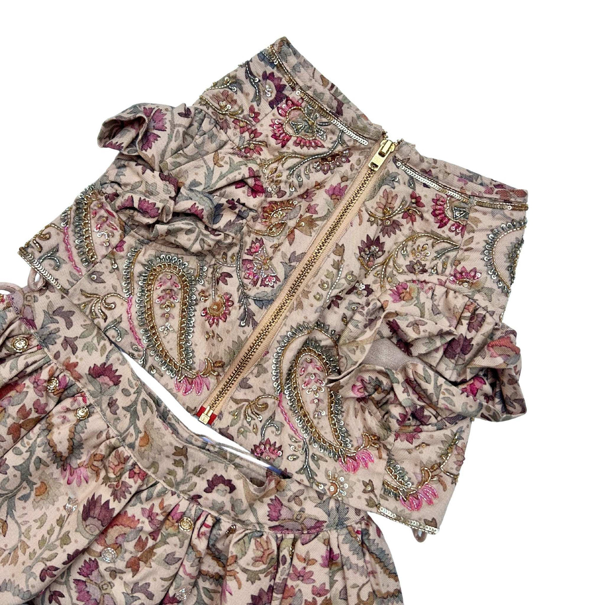 ISHQ BAHARA HAND EMBROIDERED DOG LEHENGA