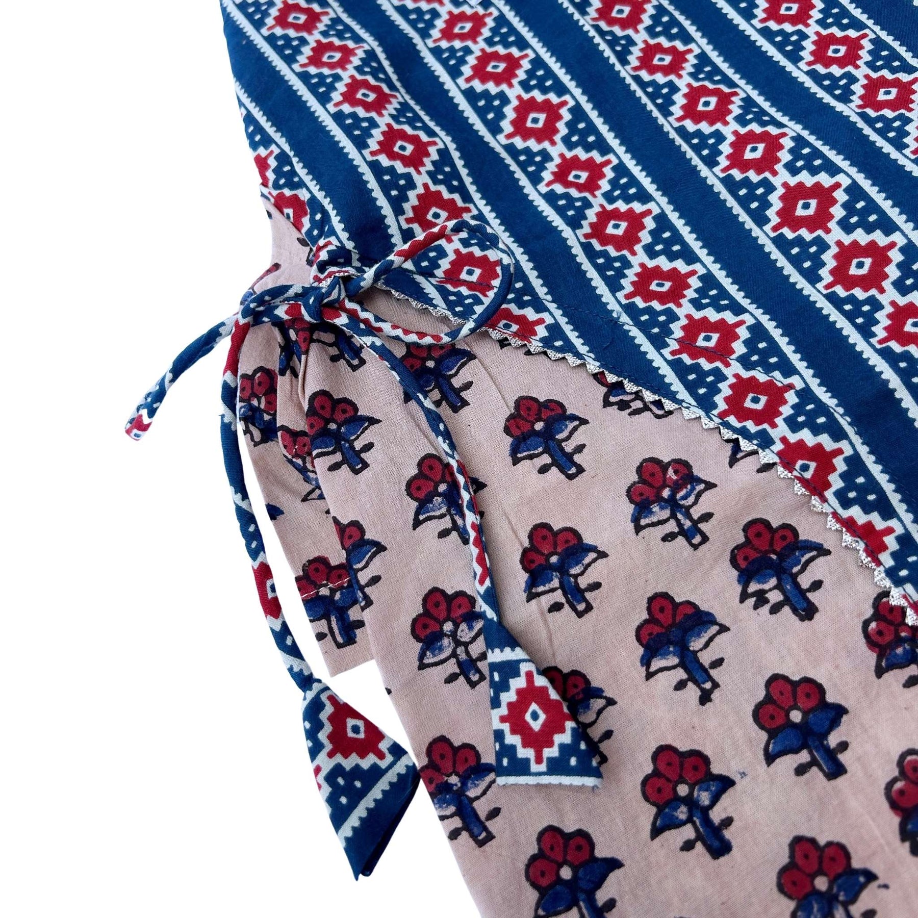 BLOCK PRINT ANGRAKHA DOG KURTA