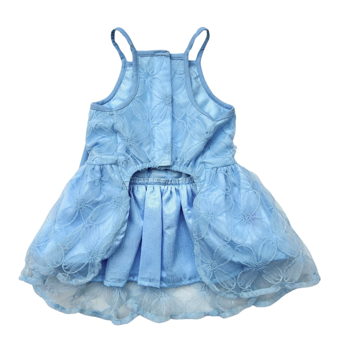 BABY BLUE CINDERELLA'S DAY DRESS FOR DOGS AND CATS