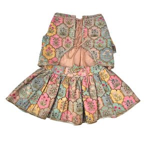 MAHARANI MOTIF DOG LEHENGA