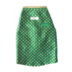 EMERALD GREEN GOLD DOG SHERWANI