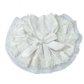 OFF-WHITE BRIDESMAID TUTU DOG DRESS