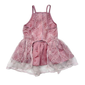 LIGHT PINK CINDERELLA'S DAY DRESS FOR DOGS AND CATS