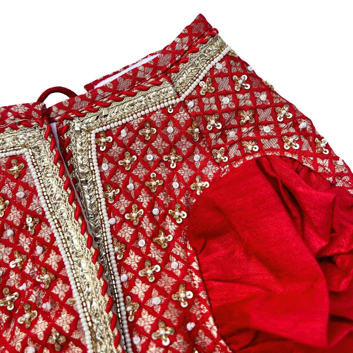 SURKH LAAL SHAHI LEHENGA FOR DOGS AND CATS