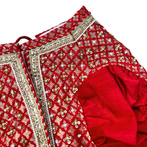 SURKH LAAL SHAHI LEHENGA FOR DOGS AND CATS