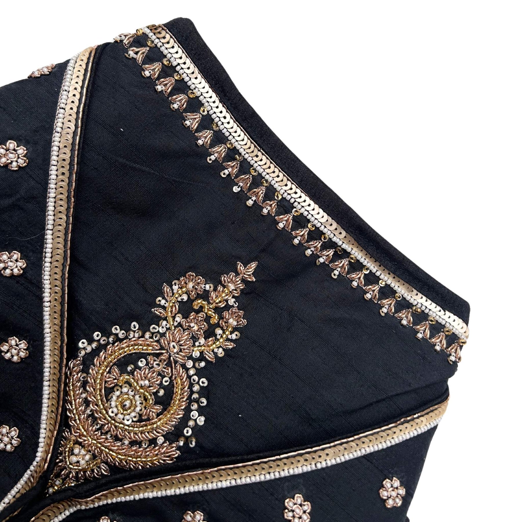BLACK NOOR HAND EMBROIDERED ANARKALI FOR DOGS AND CATS