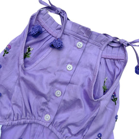 LILAC FOREST GATHER DRESS FOR DOGS AND CATS