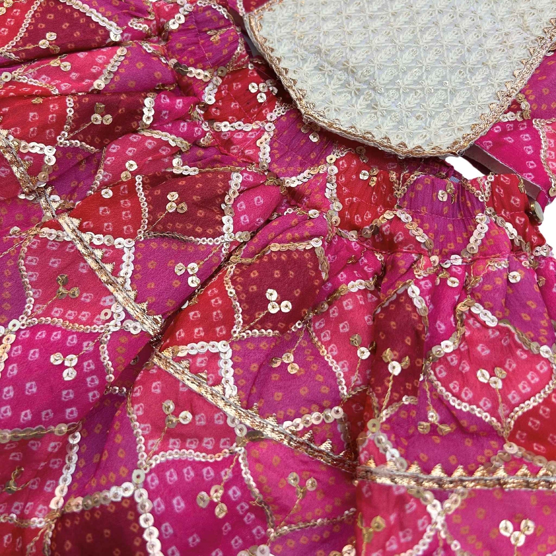 PINK DIAMOND DOG LEHENGA 