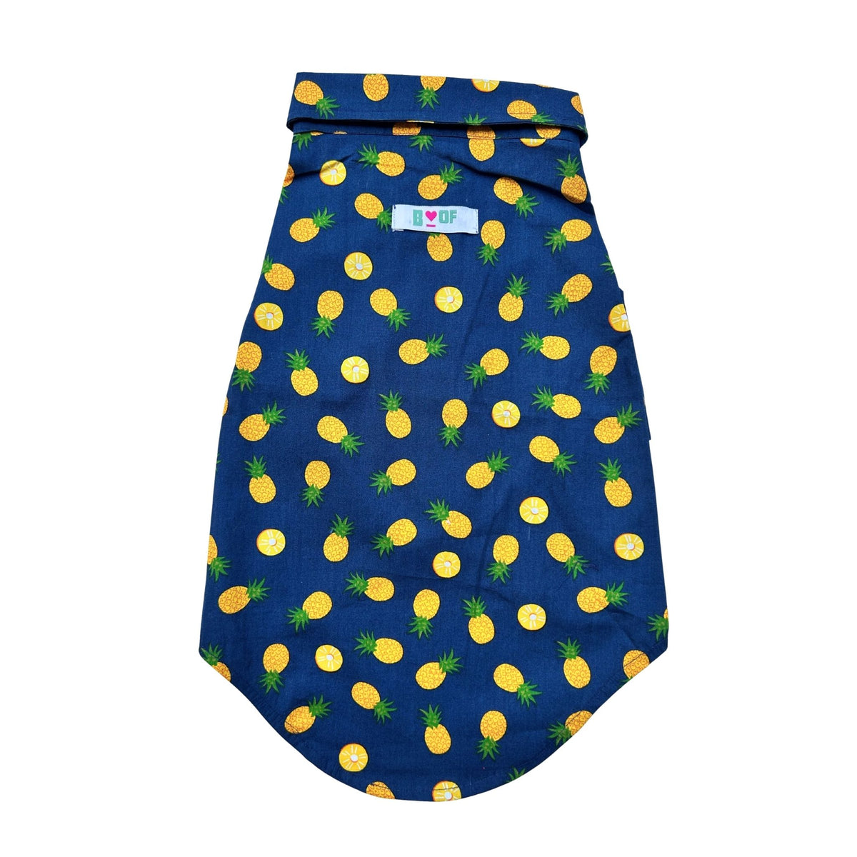 NAVY BLUE PINEAPPLE SHIRT FOR DOGS AND CATS