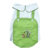 GARDEN PATCH DUNGAREE STYLE SHIRT FOR DOGS AND CATS