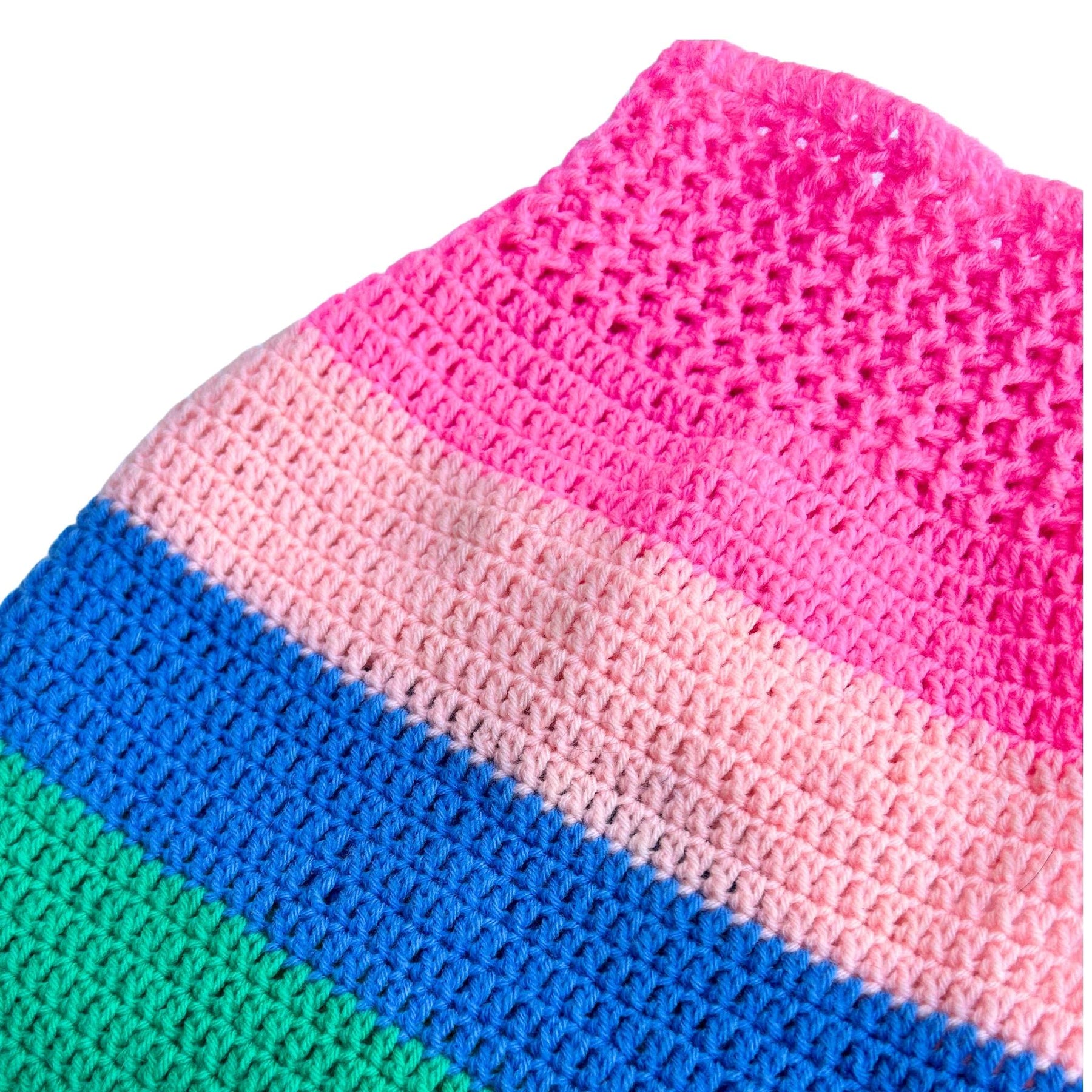 CROCHET COLOUR BLAST DOG SWEATER