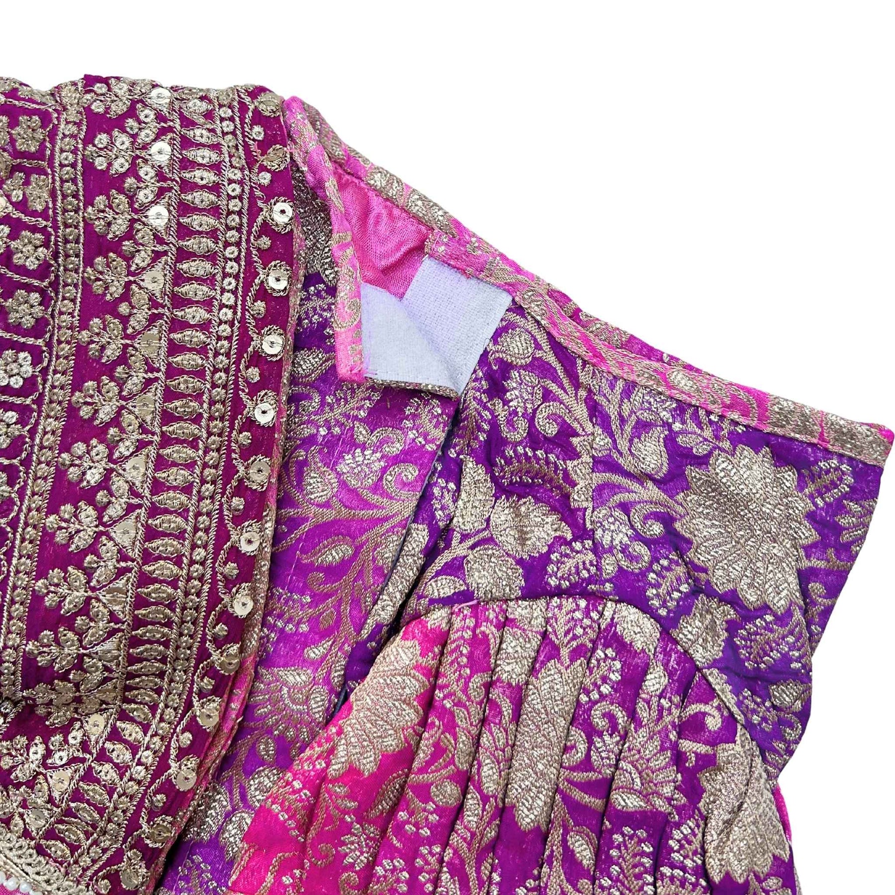 GULABI BANARASI SAREE FOR DOGS AND CATS