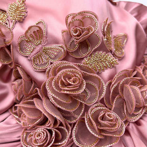 PINK PETAL PRINCESS DRESS FOR DOGS AND CATS