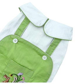 GARDEN PATCH DUNGAREE STYLE SHIRT FOR DOGS AND CATS