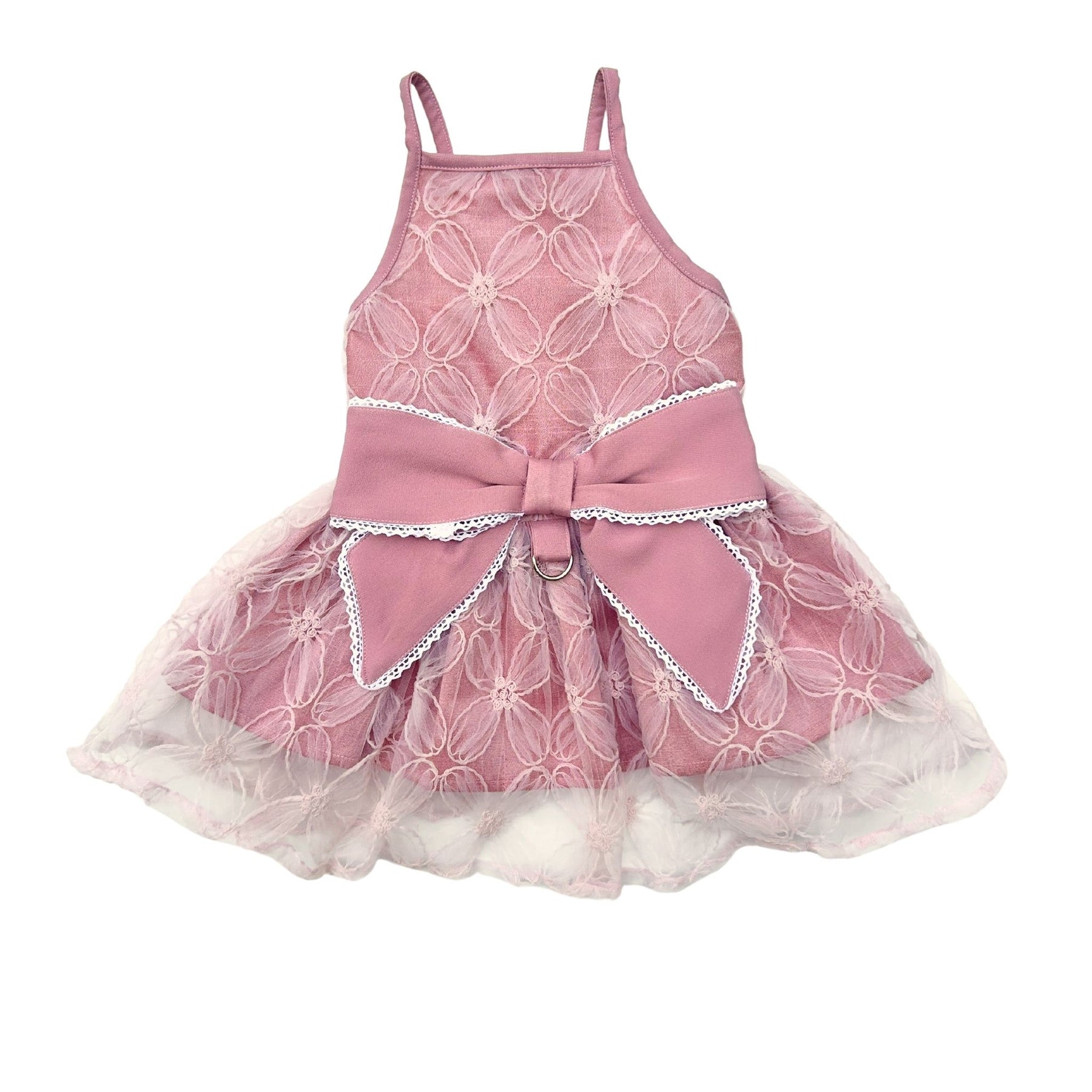 LIGHT PINK CINDERELLA'S DAY DRESS FOR DOGS AND CATS