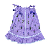 LILAC FOREST GATHER DRESS FOR DOGS AND CATS