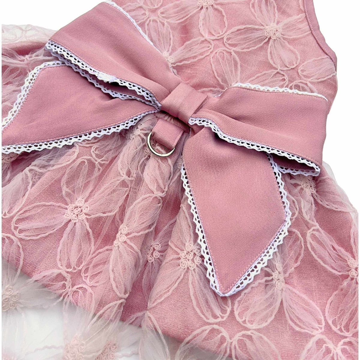 LIGHT PINK CINDERELLA'S DAY DRESS FOR DOGS AND CATS