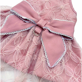 LIGHT PINK CINDERELLA'S DAY DRESS FOR DOGS AND CATS