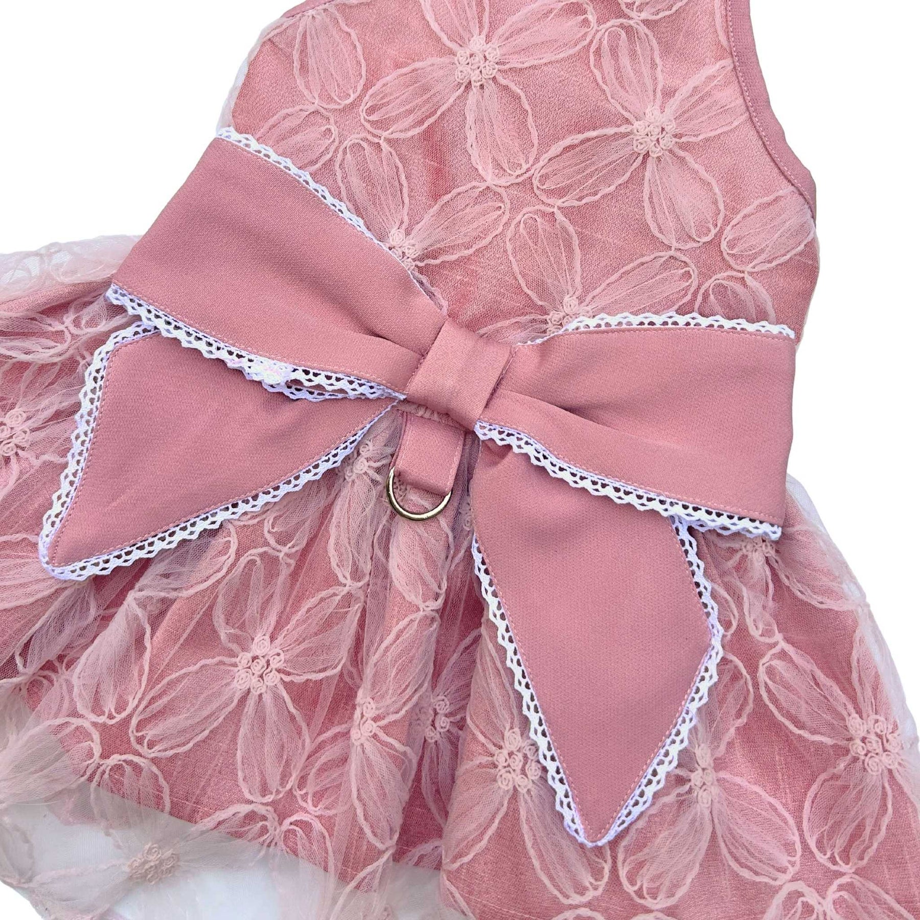 LIGHT PINK CINDERELLA'S DAY DRESS FOR DOGS AND CATS
