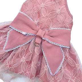 LIGHT PINK CINDERELLA'S DAY DRESS FOR DOGS AND CATS