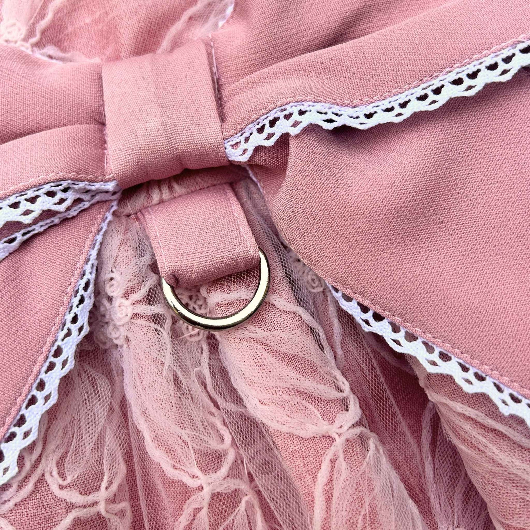 LIGHT PINK CINDERELLA'S DAY DRESS FOR DOGS AND CATS
