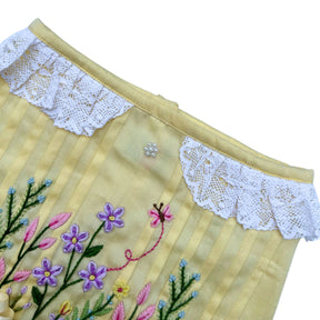 LEMON BLOOM AND RIBBON DRESS FOR DOGS AND CATS