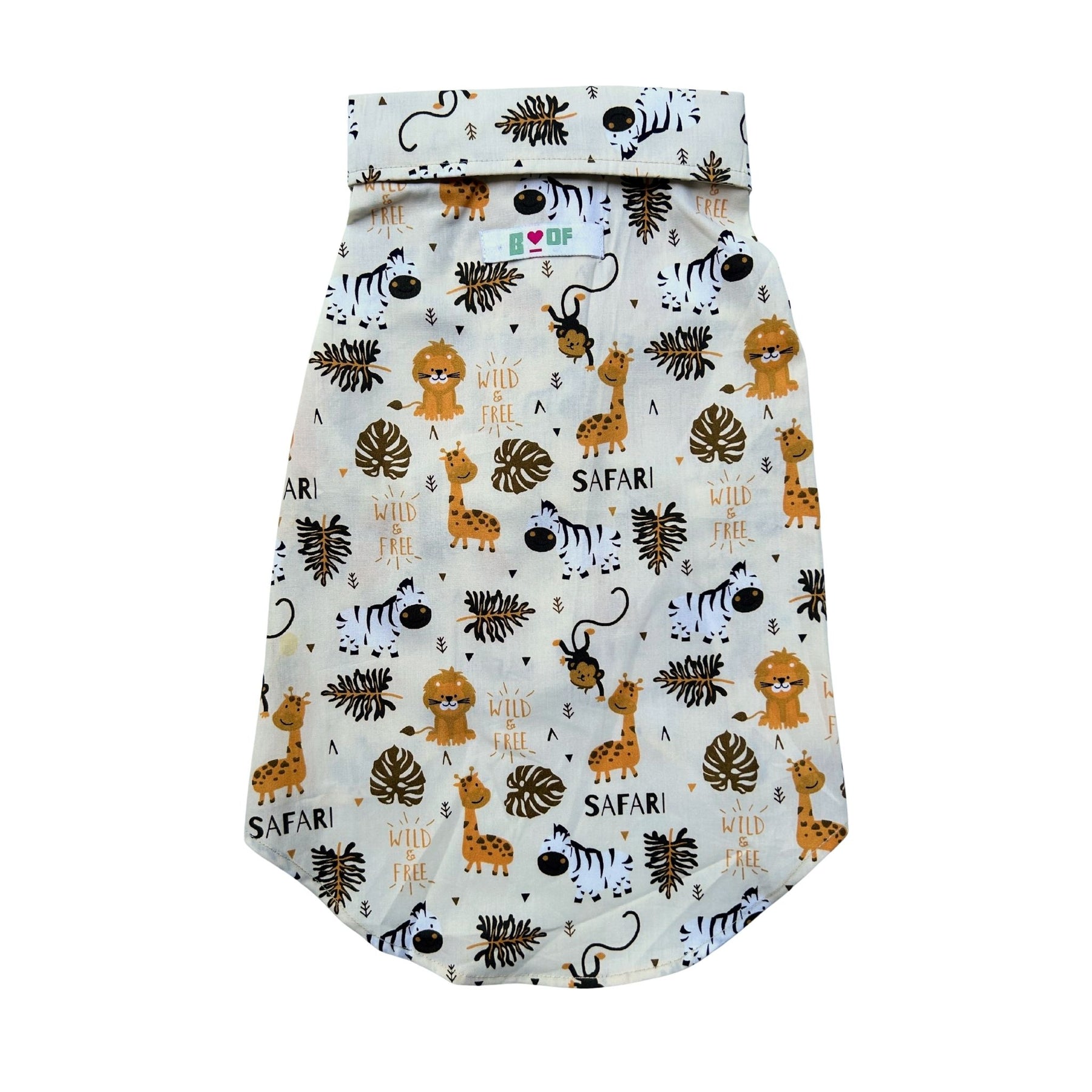 WILD SAFARI SHIRT FOR DOGS AND CATS