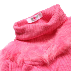 FAUX FUR DOG SWEATER