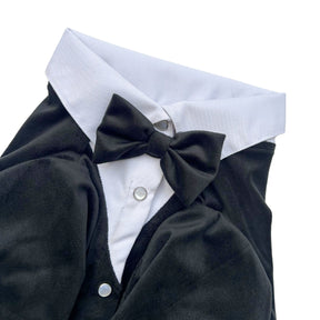 BLACK VELVET TUXEDO FOR DOGS AND CATS