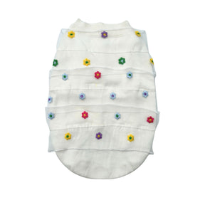 COLOUR SPRINKLE FLORAL SWEATER FOR DOGS AND CATS