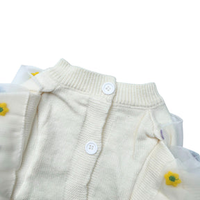 COLOUR SPRINKLE FLORAL SWEATER FOR DOGS AND CATS