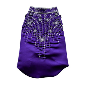 BUTTERFLY SPARKLE HAND EMBROIDERED WAISTCOAT FOR DOGS AND CATS